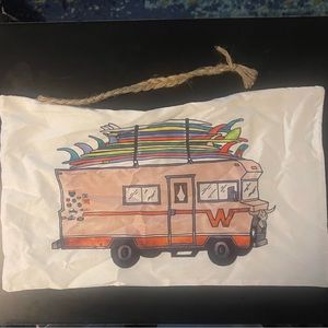 Winnebago cotton clutch bag